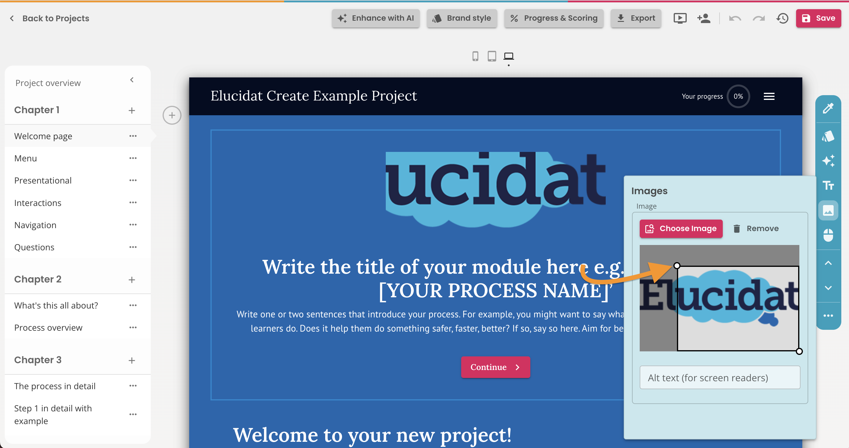 Create, arrow pointing to cropping tool in image editing modal.png