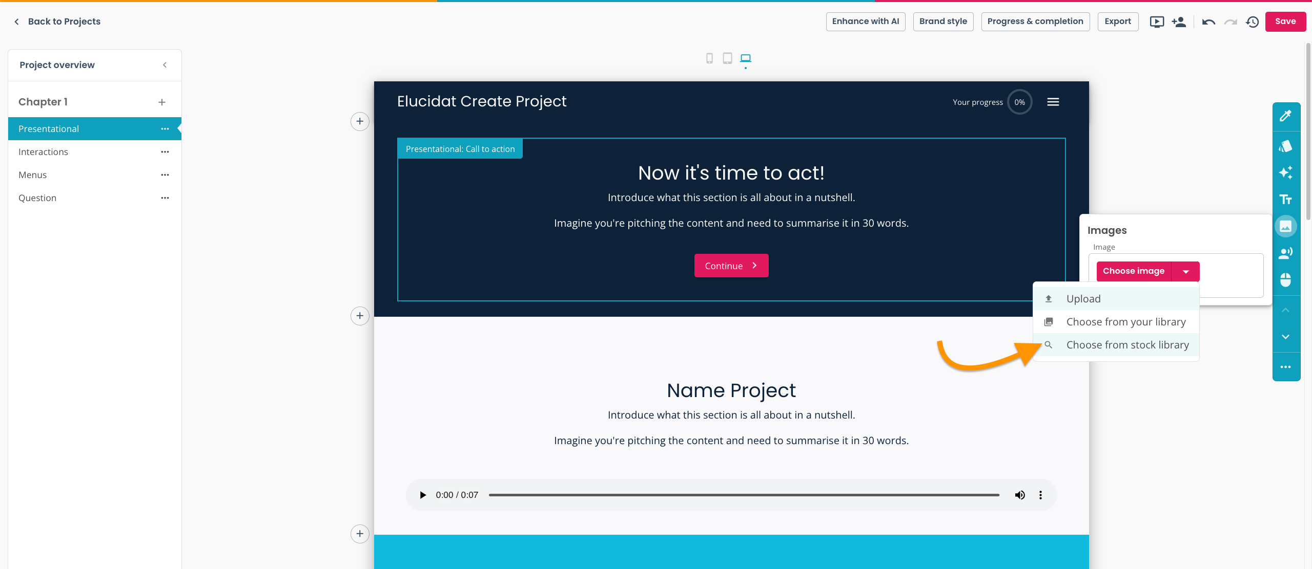 Create, project, direct add stock asset.png