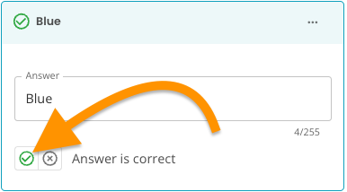 Create, question edit modal, Answers, correct answer.png