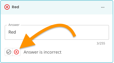 Create, question edit modal, Answers, incorrect answer.png
