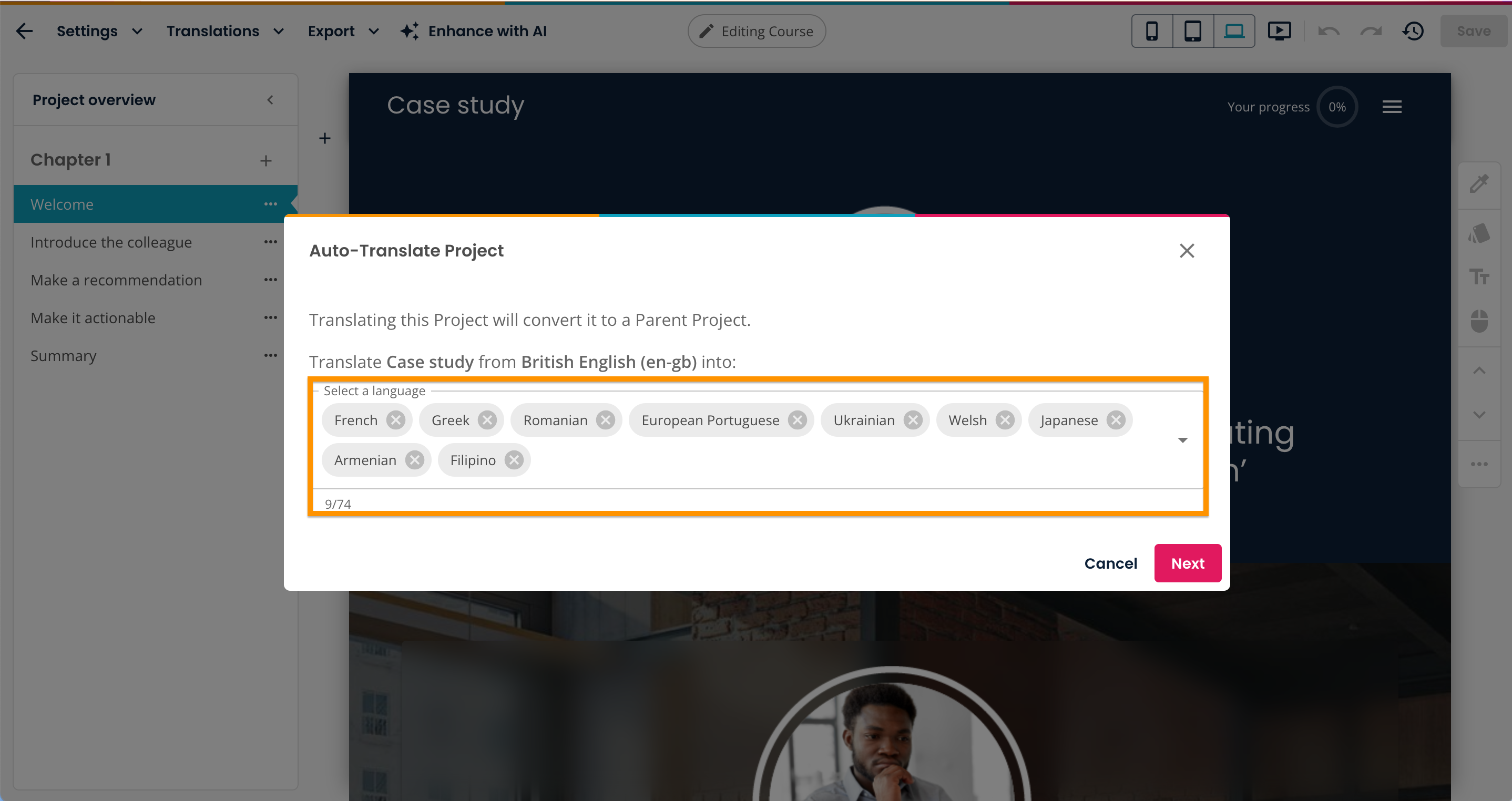 elucreate-project-auto-translate-language-menu