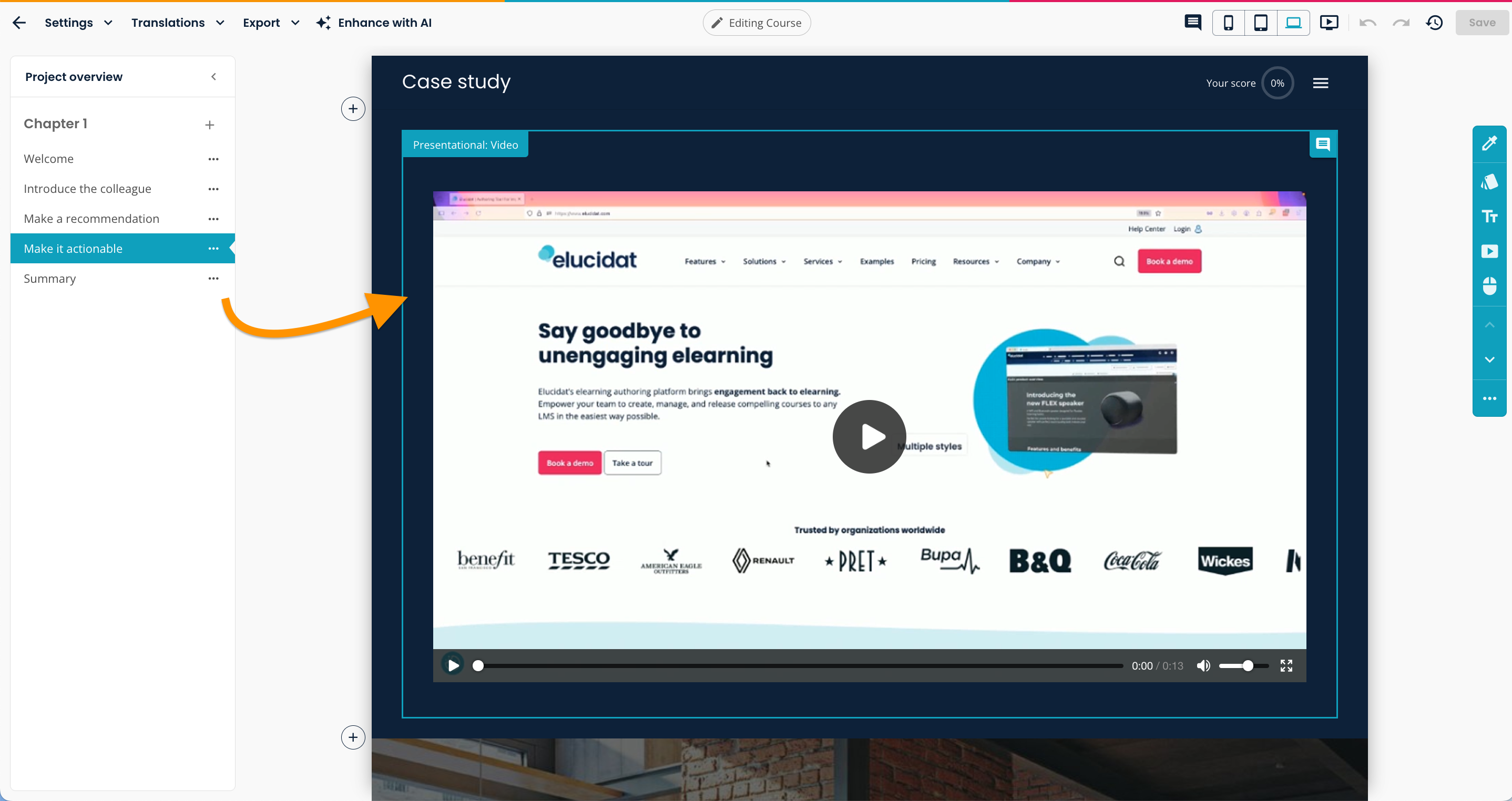 elucreate-project-video-component-selected