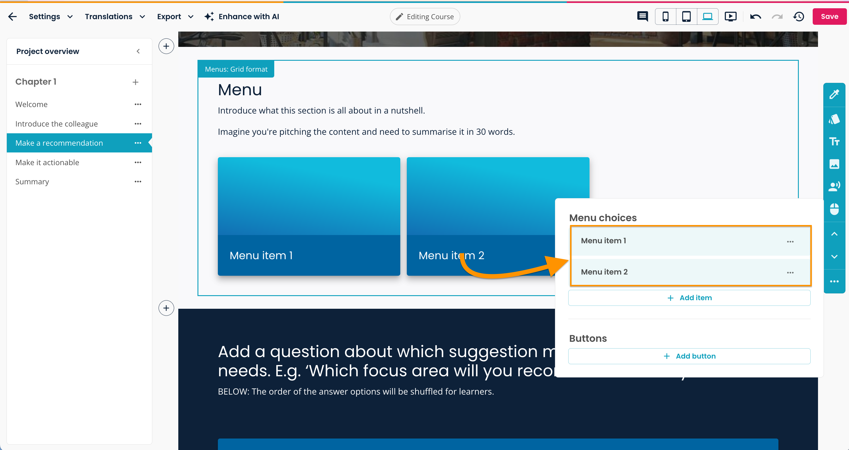 elucreate-project-menu-choices-accordions