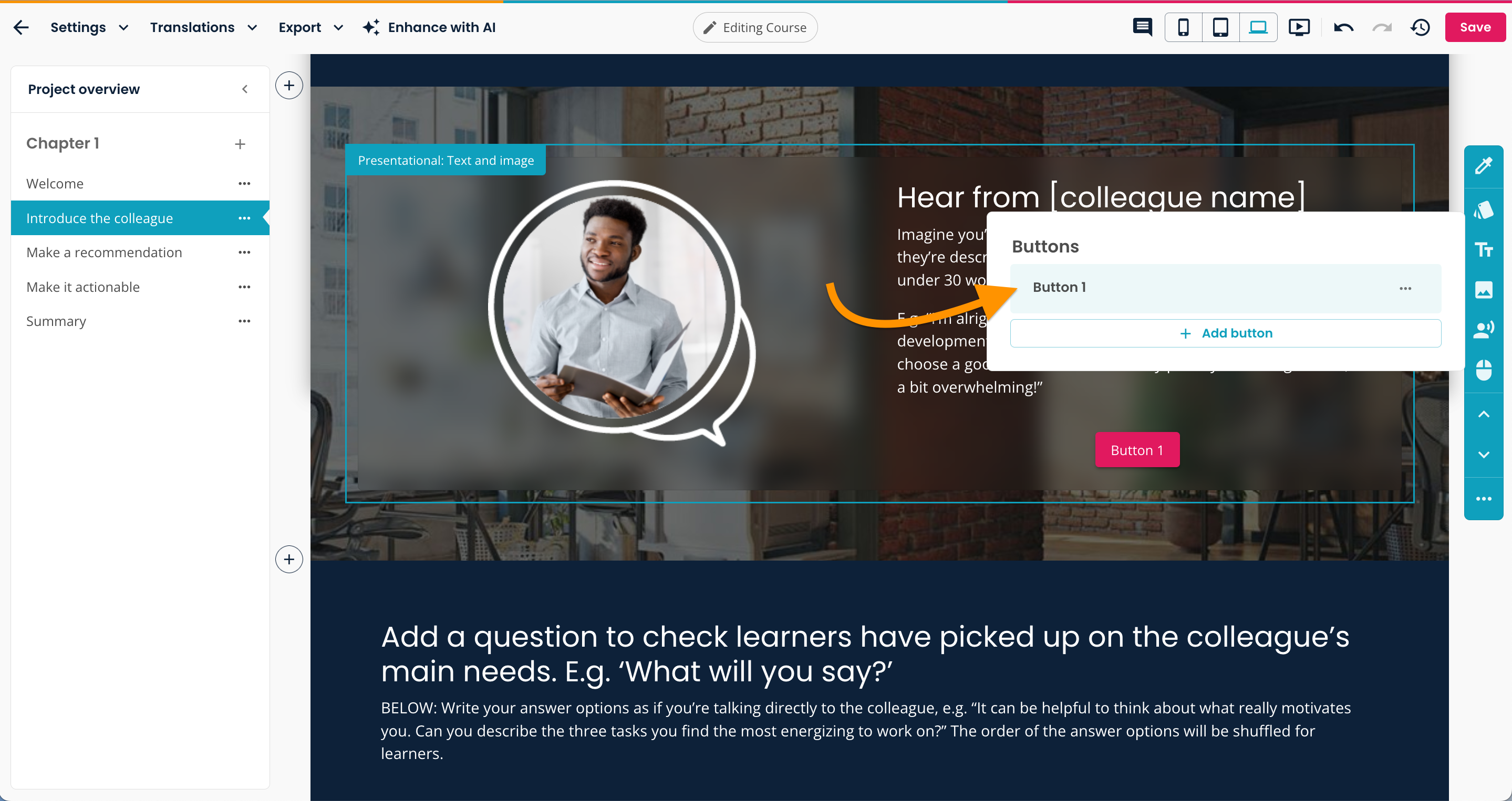 elucreate-project-menu-choices-buttons-accordion