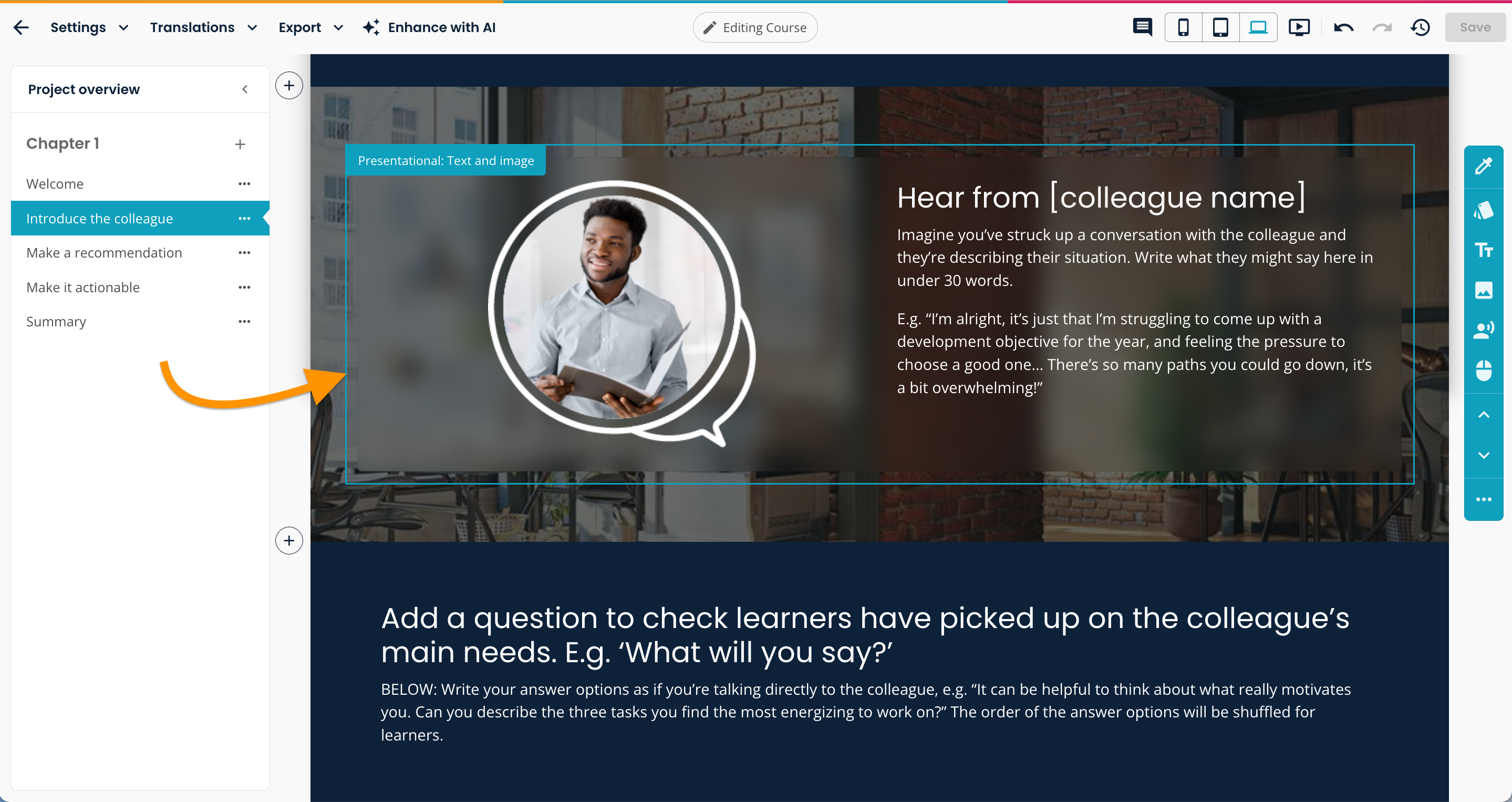 elucreate-project-selected-component-text-image