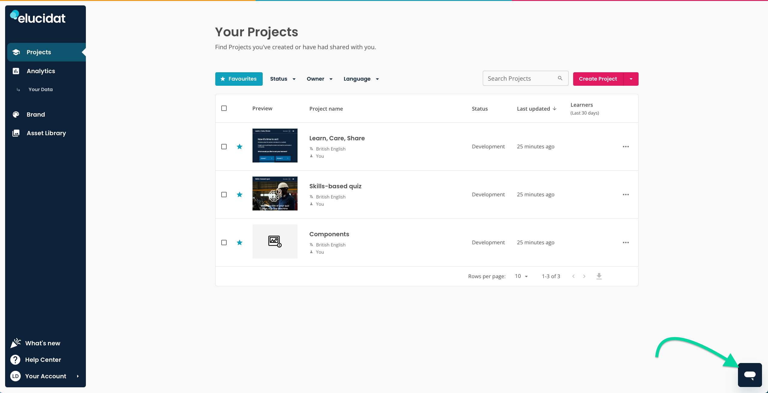 elucreate-your-projects-chat-widget