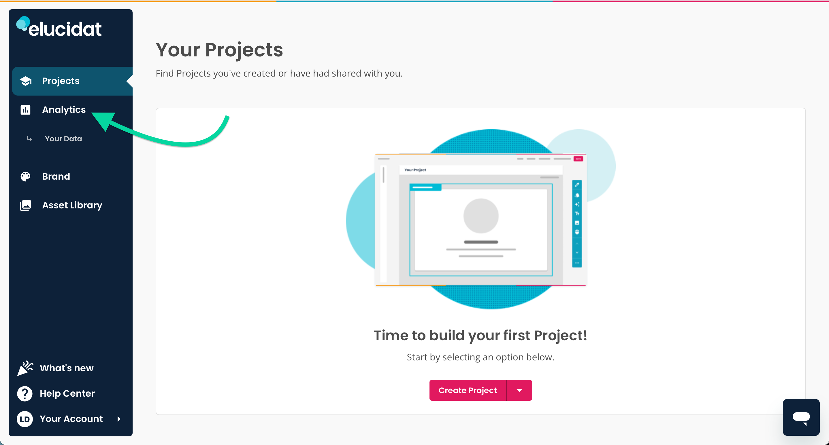 elucreate-homepage-analytics-empty-state