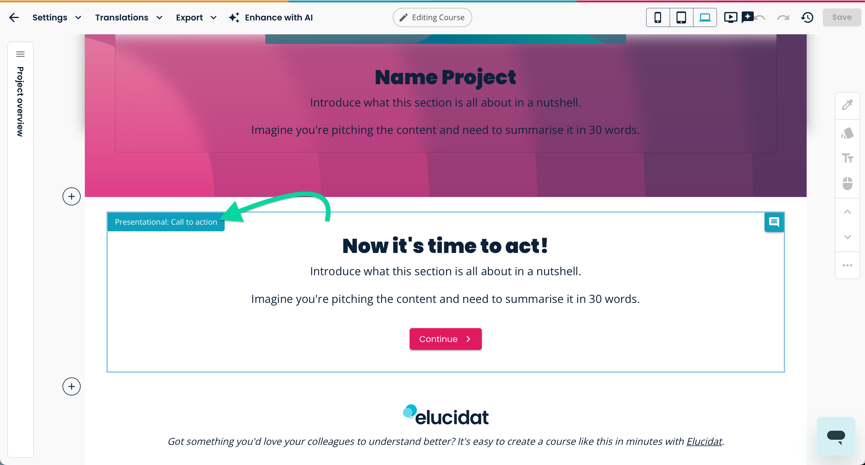 elucreate-project-component-call-to-action